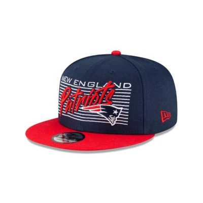 Sapca New Era New England Patriots NFL Retro 9FIFTY Snapback - Albastri